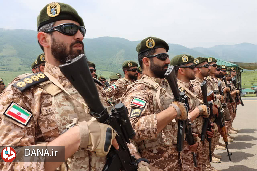 رزمایش مشترک سپاه و ارتش آذربایجان در قره‌باغ