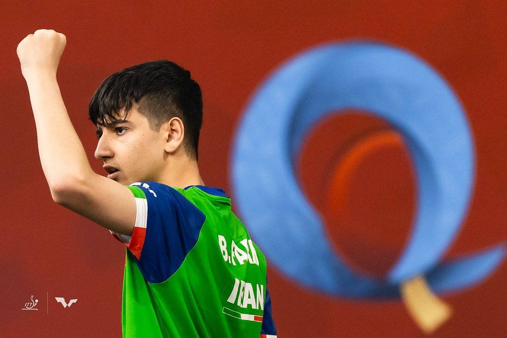 تنیس روی میز کانتندر نروژ| فرجی یک گام تا کسب مدال