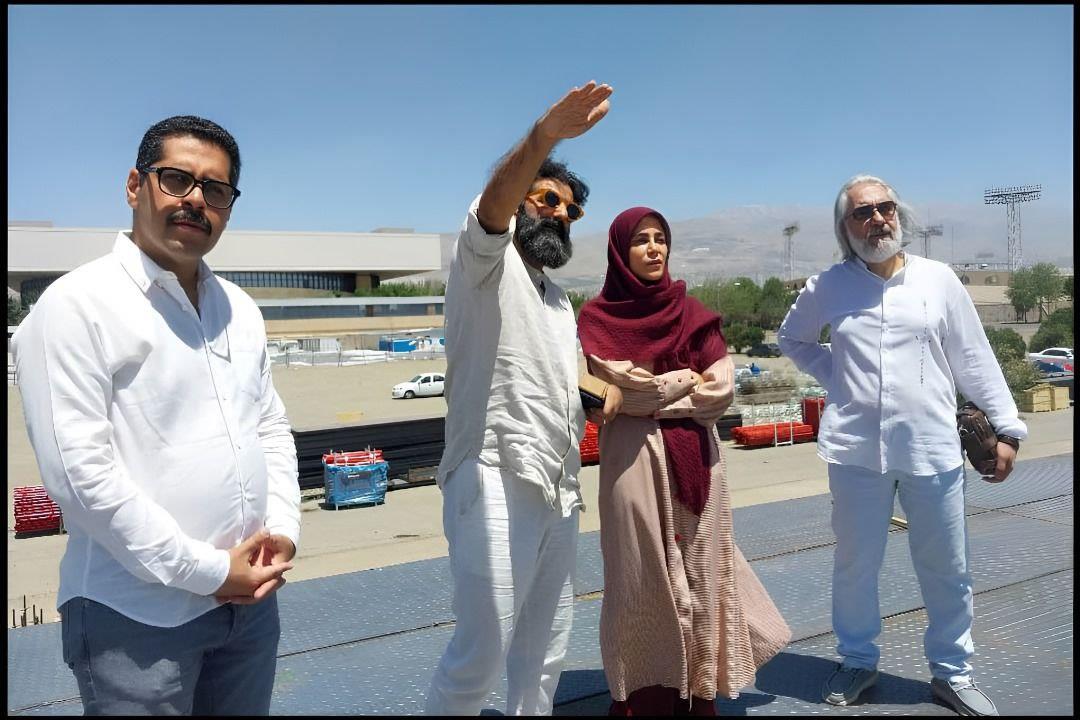 بازدید معاون امورهنری وزارت فرهنگ از محل جدید برگزاری کنسرت‌های علیرضا قربانی
