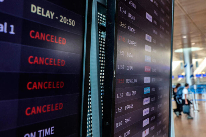 لغو پروازهای شرکت های هواپیمایی ایتالیا و اسپانیا به تل آویو