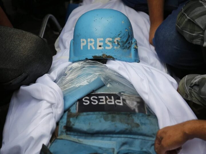شمار شهدای خبرنگار در غزه به ۲۲۱ نفر رسید