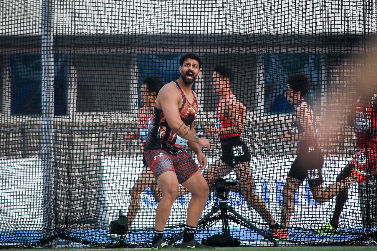 دوومیدانی قهرمانی آسیا| چهارمی رسولی در پرتاب دیسک؛ شیری هشتم شد