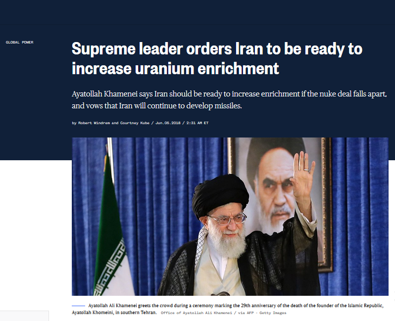 بازتاب بیانات امروز رهبر انقلاب درباره مذاکرات در رسانه‌های خارجی