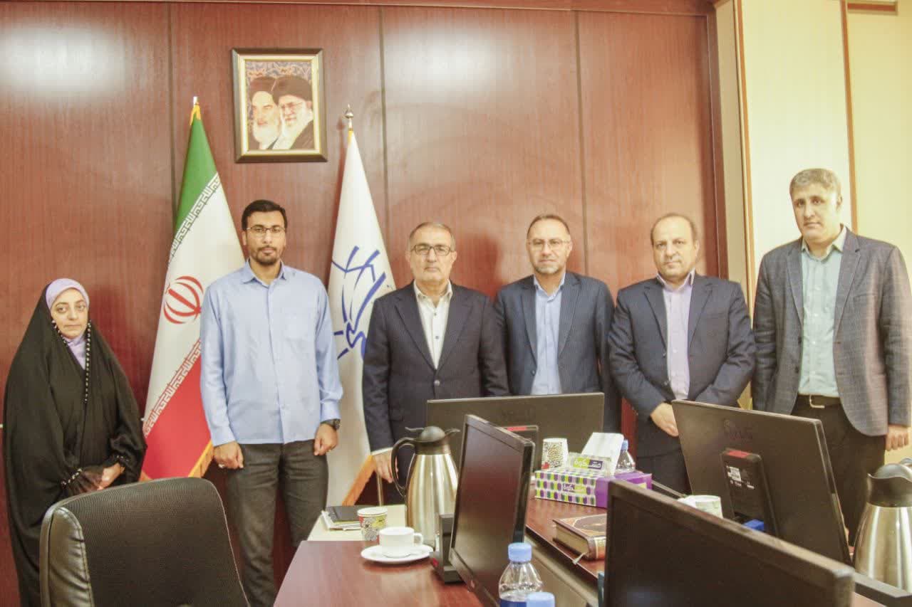 دیدار استاندار کهگیلویه و بویراحمد در تهران با مسئول سازمان بسیج علمی، پژوهشی و فناوری