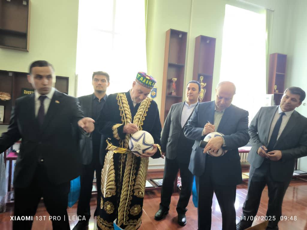 دیدار مسئولان فدراسیون بین‌المللی ورزش‌های زورخانه‌ای با مقامات ورزشی تاجیکستان