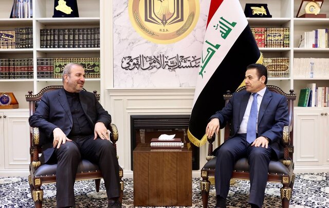 رایزنی الاعرجی و سفیر ایران درباره تشدید تنش در منطقه