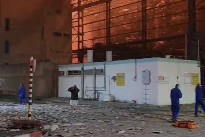 فرو ریختن پناهگاه‌های زیرزمینی در اراضی اشغالی در اثر شدت حملات ایران