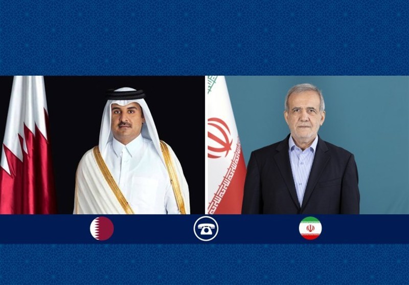  پیام پزشکیان برای امیر قطر