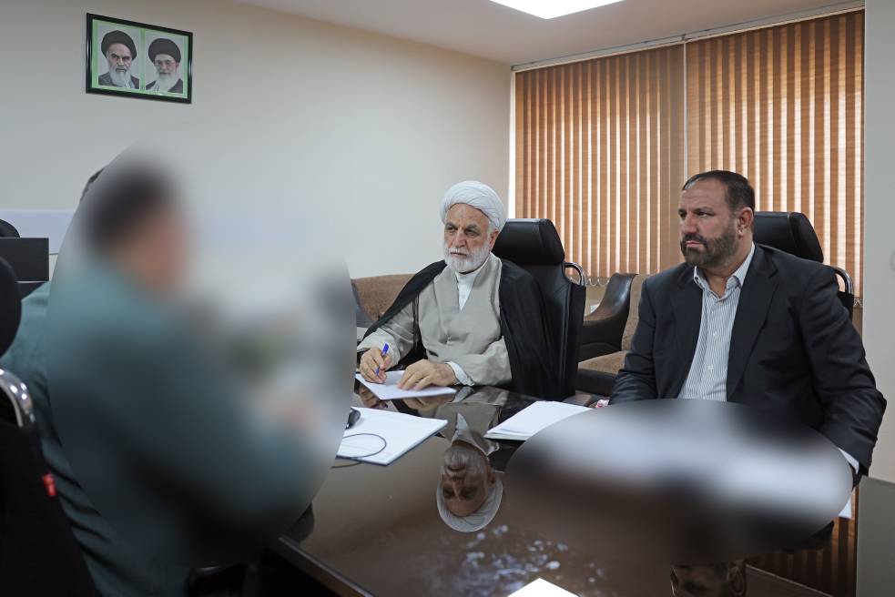 بازدید رئیس قوه قضائيه از محل نگهداری برخی از مهم‌ترین دستگیرشدگان اتفاقات مرتبط با تجاوز رژیم صهیونی