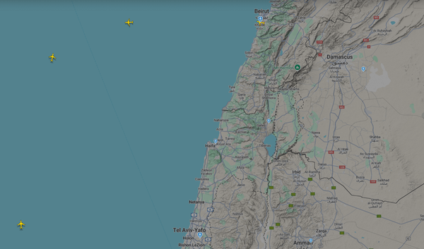 آسمان اسرائیل تعطیل است