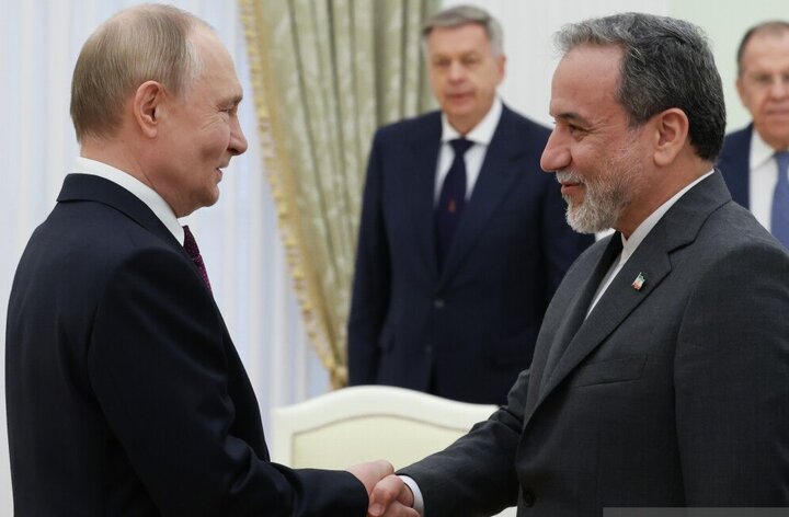 کرملین: پوتین و عراقچی درباره چشم‌انداز صلح در خاورمیانه گفتگو کردند