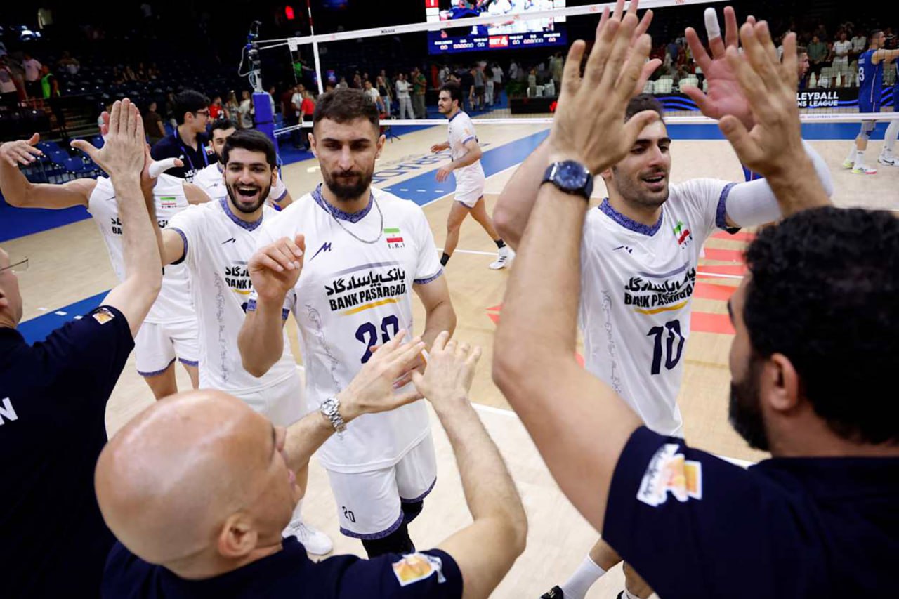 لیگ ملت‌های والیبال| 14 بازیکن ایران مقابل آرژانتین معرفی شدند