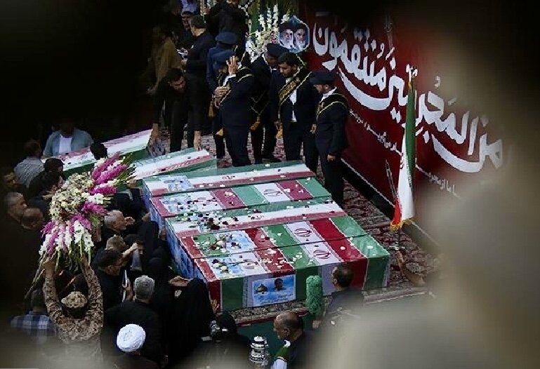 مراسم تشییع و خاکسپاری شهیدان سردار باقری و سردار محرابی در بهشت زهرا اعلام شد