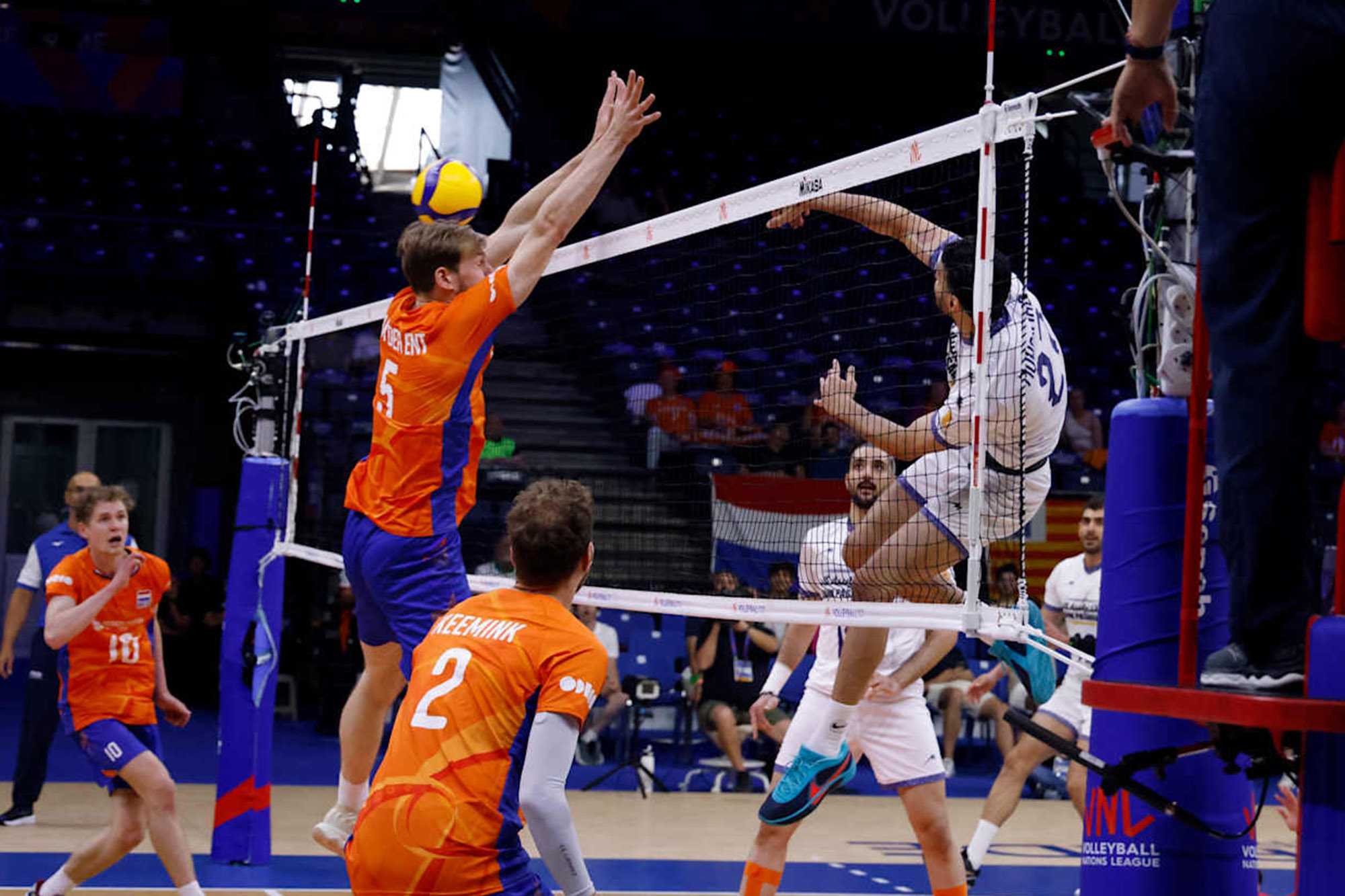 لیگ ملت‌های والیبال| پایان کار تیم ملی ایران در هفته دوم بر رده دهم