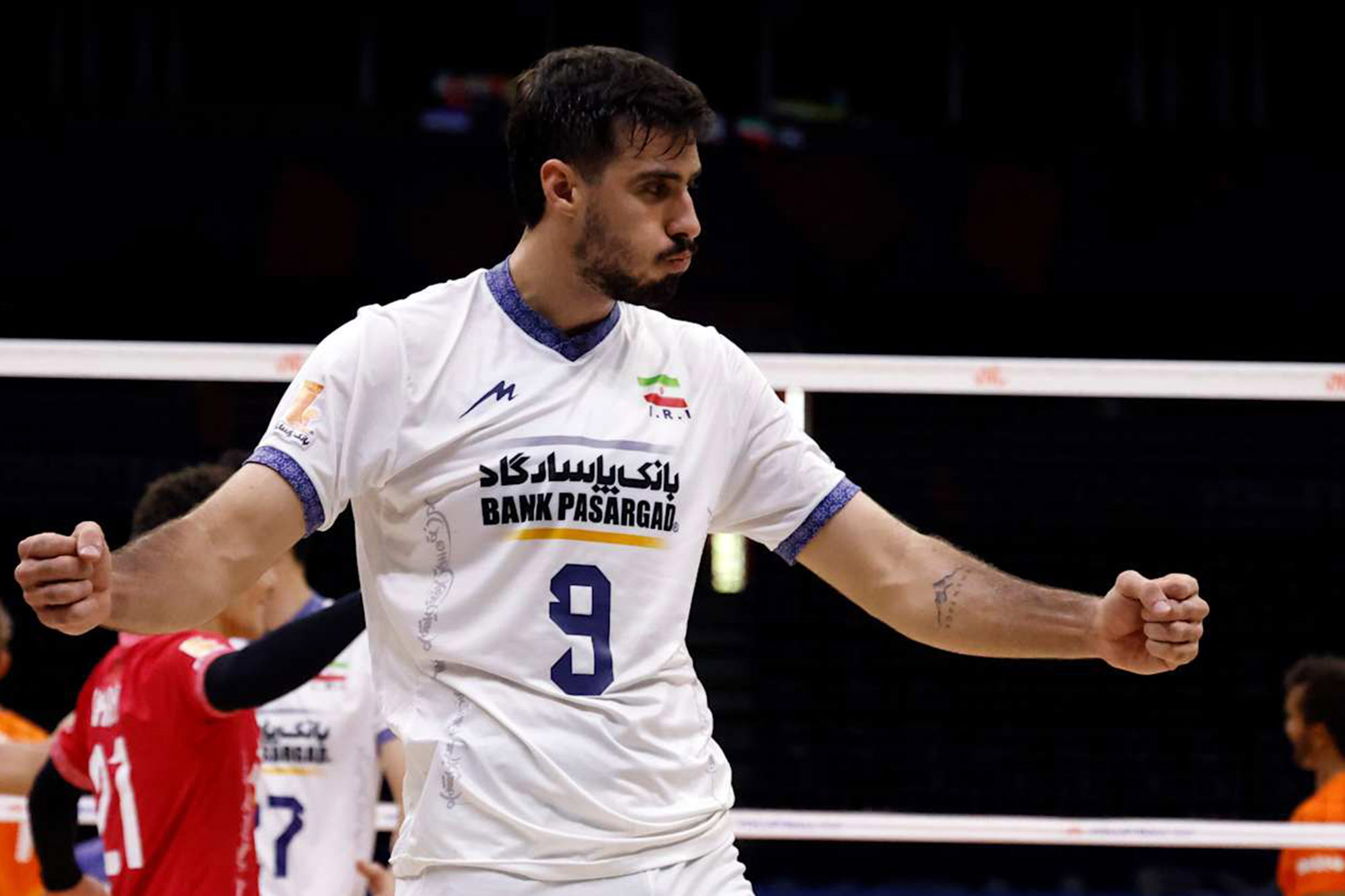 لیگ ملت‌های والیبال| حسین‌خان‌زاده بهترین سرویس‌زن لقب گرفت