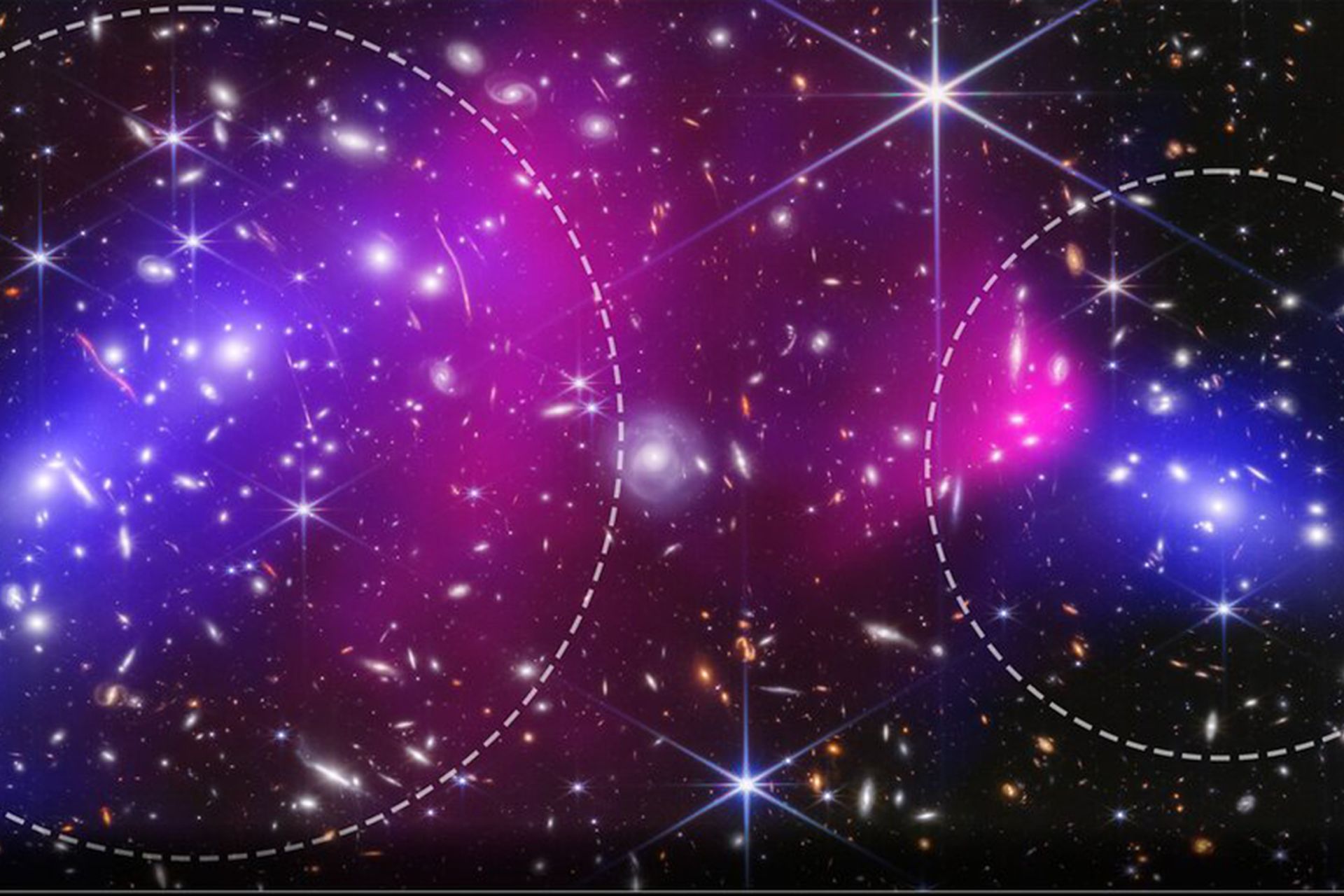 کشف شگفت‌انگیز جیمز وب؛ ردیابی ماده تاریک با دقت بی‌سابقه