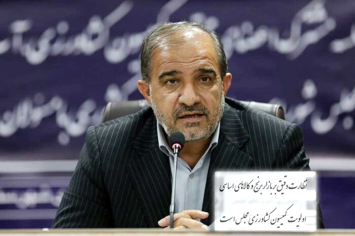 نظارت دقیق بر بازار برنج و کالاهای اساسی اولویت کمیسیون کشاورزی مجلس است