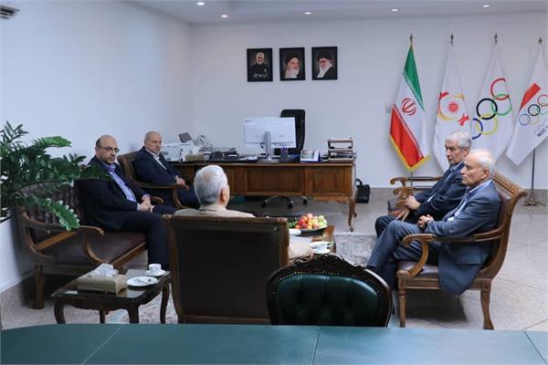 نشست علی نژاد با دبیران کل سابق کمیته ملی المپیک برگزار شد
