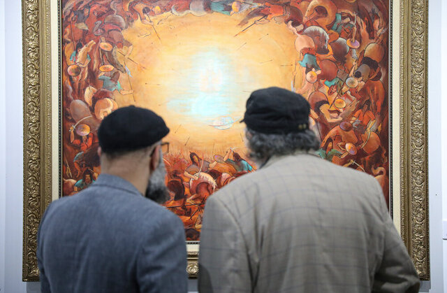 داریوش ارجمند: نقاشی، هنر غریبی است/ نقاشی و نگارگری عاشورایی در «به بلندای تاریخ» قاب شد