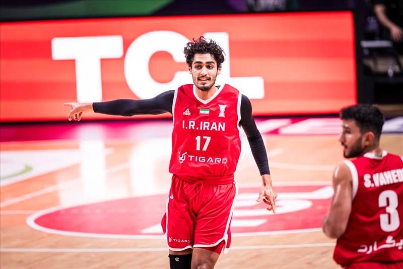 بسکتبال کاپ آسیا| نگاه ویژه فیبا به عملکرد درخشان آقاجان‌پور؛ دستان تعیین کننده
