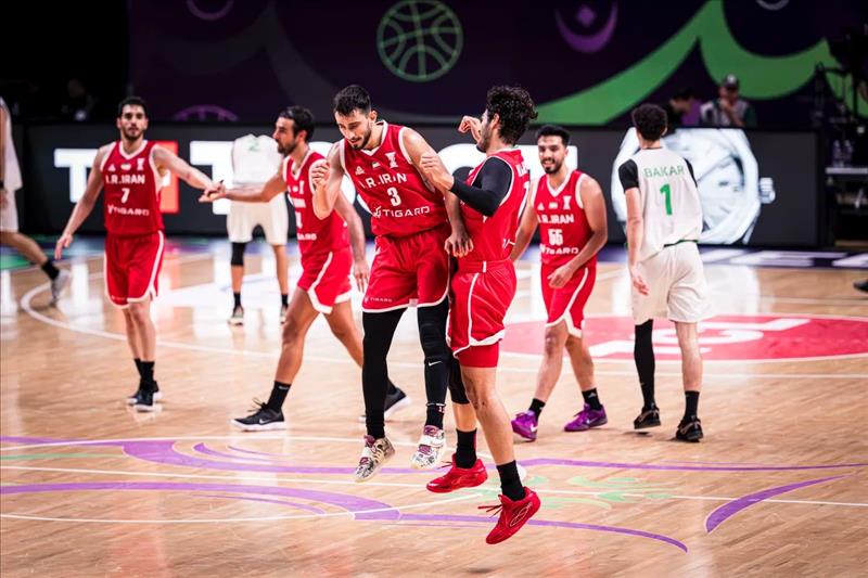 بسکتبال کاپ آسیا| صعود ایران به یک چهارم نهایی با برد آسان برابر سوریه