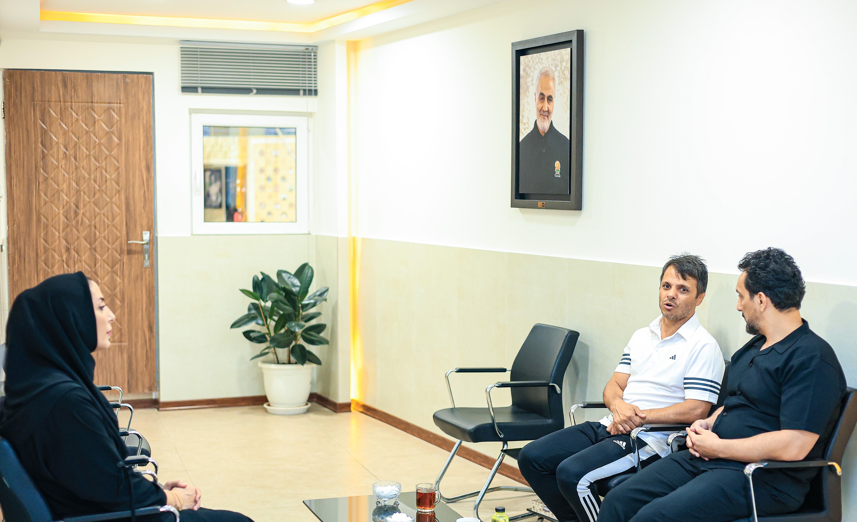 دیدار رئیس کمیسیون مربیان کمیته ملی المپیک با سرمربیان تیم های کشتی