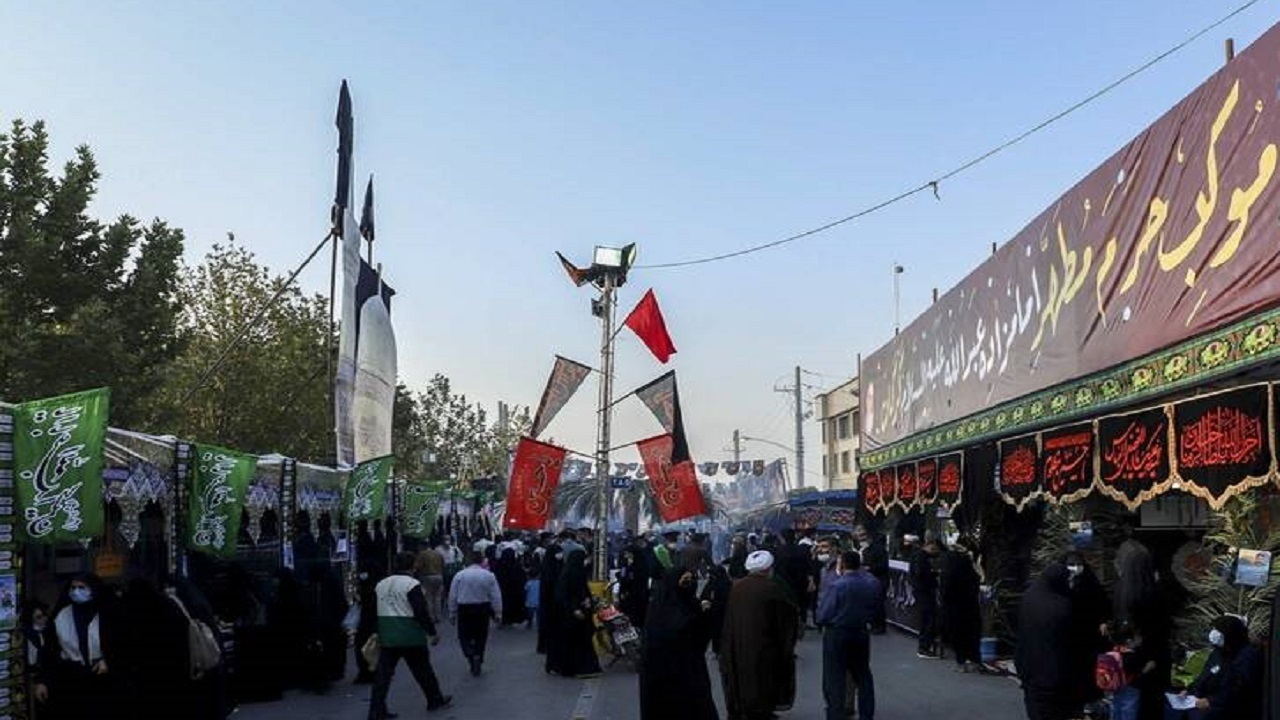 جاماندگان پیاده‌روی اربعین در «خیمه هنر» گردهم می‌آیند