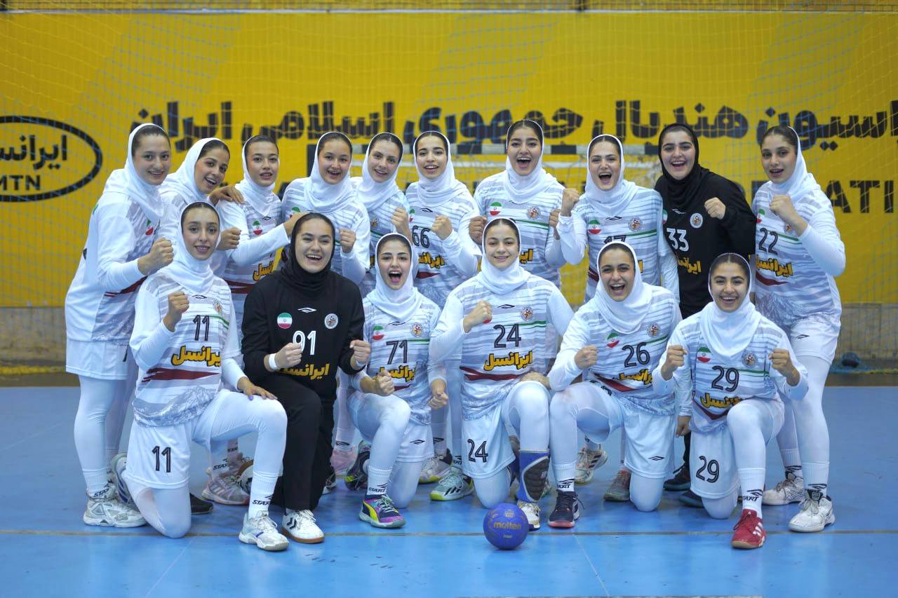 هندبال جوانان دختر قهرمانی آسیا| تیم ایران فردا راهی ازبکستان می‌شود