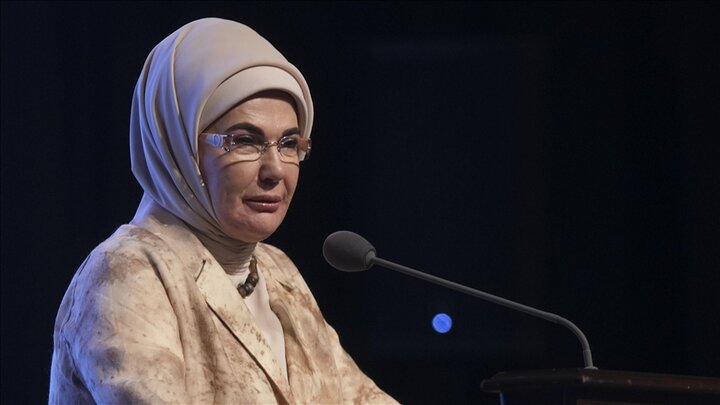 نامه همسر اردوغان به «ملانیا ترامپ» درباره بحران انسانی در غزه