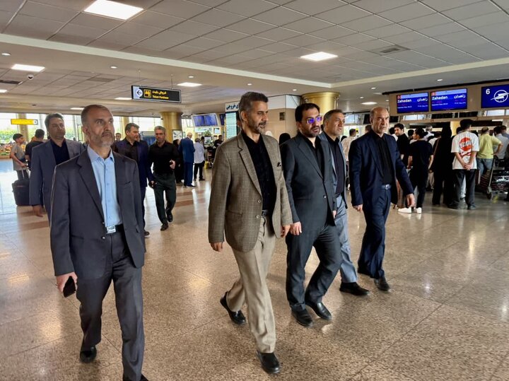 بازدید معاون وزیر راه و شهرسازی از فرودگاه بین‌المللی مشهد