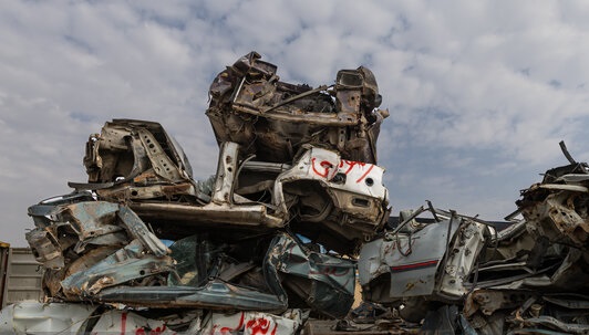 اسقاط ۱۱۵ هزار خودرو فرسوده در ۶ ماه