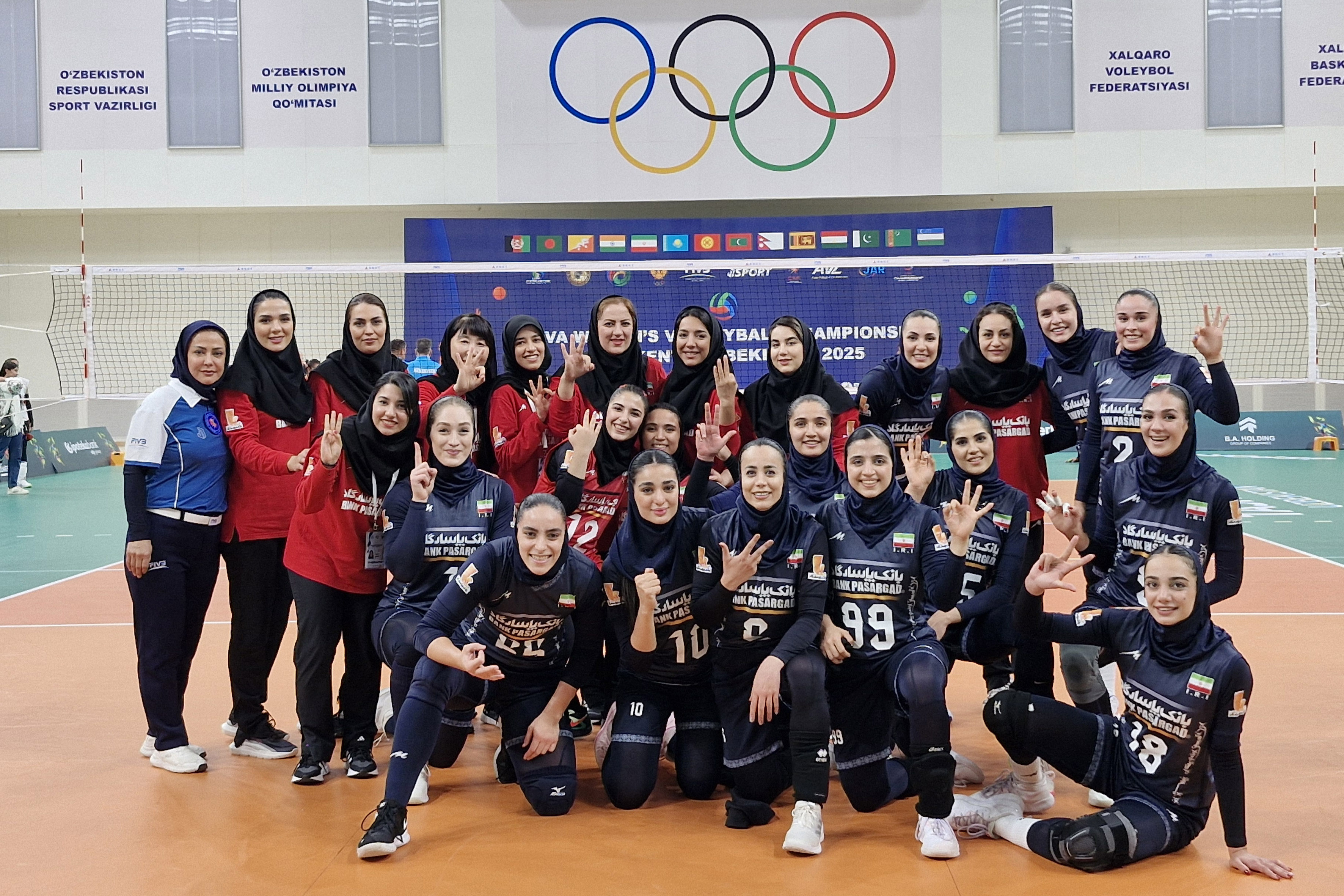 
والیبال زنان کاوا| دختران ایران برابر ازبکستان میزبان صدرنشین شدند
