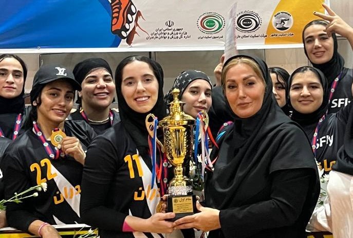 رولبال زنان انتخابی تیم ملی| قهرمانی تیم هیأت اسکیت استان مازندران در مسابقات دستجات آزاد 