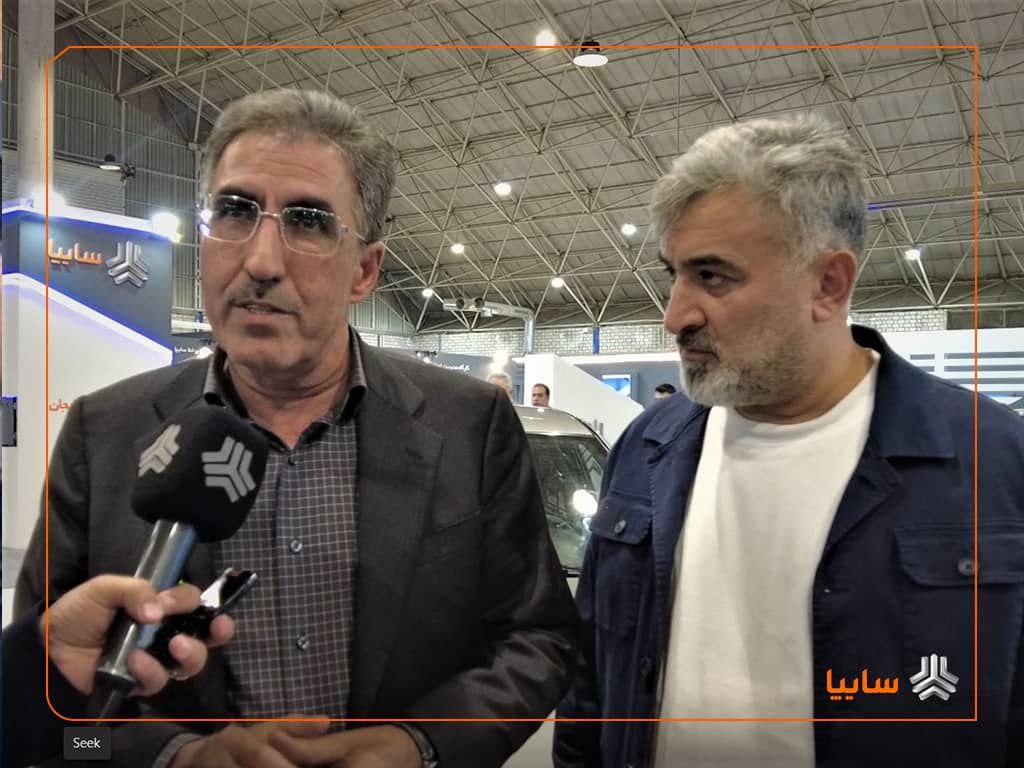رئیس کمیسیون صنایع مجلس در بازدید از سالن سایپا در نمایشگاه بین‌المللی خودرو تبریز:
