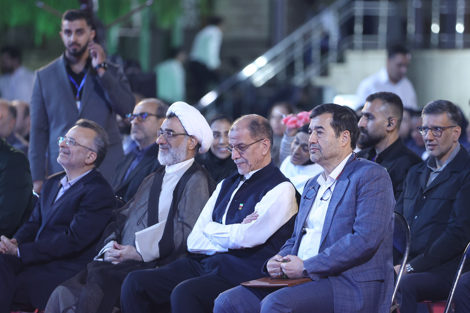 برگزاری مراسم بدرقه کاروان های بازیهای آسیایی جوانان بحرین و کشورهای اسلامی ریاض/ از پیام پزشکیان تا قرائت سوگندنامه