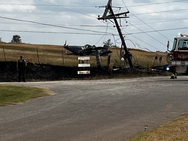 هواپیمای جدید نیروی هوایی آمریکا سقوط کرد