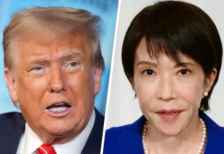 رایزنی «ترامپ» با نخست وزیر ژاپن از داخل «ایر فورس وان»