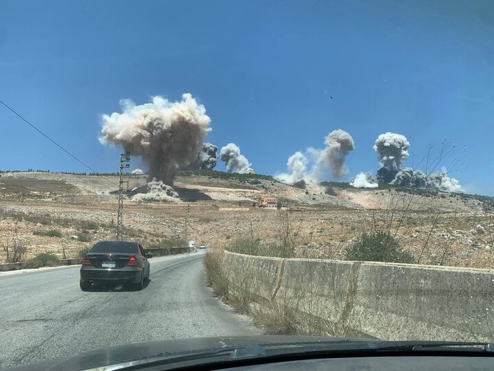 نظارت مستقیم آمریکا بر حملات صهیونیست‌ها به لبنان