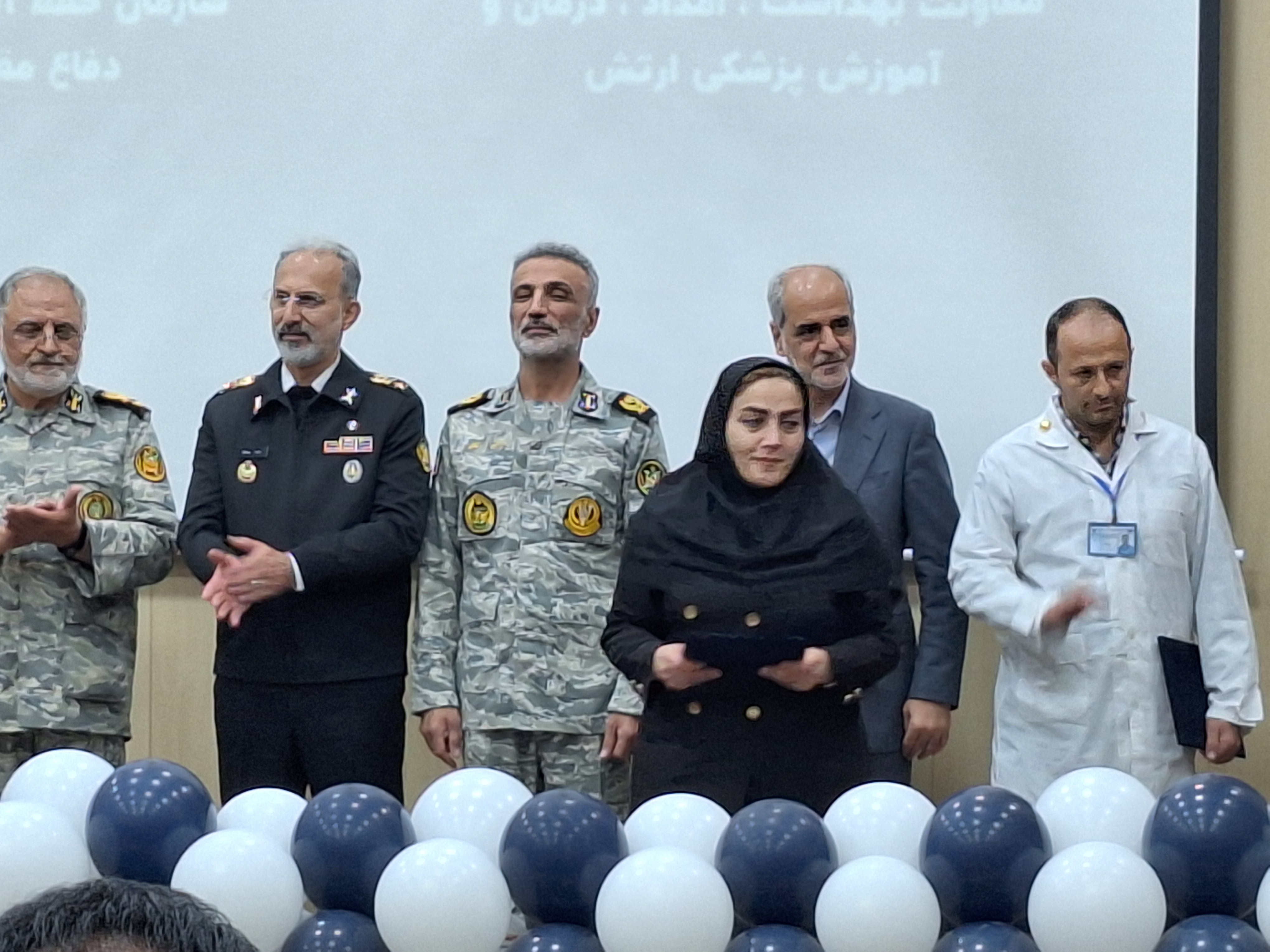 تقدیر از پرستاران ارتش