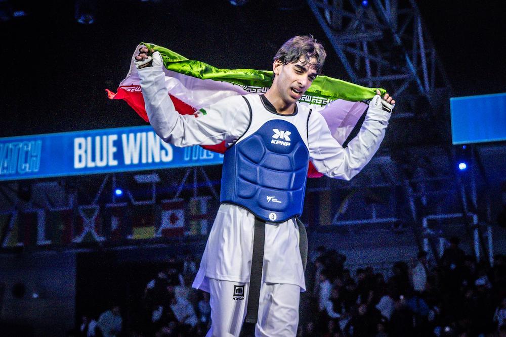 تکواندو زیر ۲۱ سال قهرمانی جهان| پسران ایران قهرمان شدند، دختران چهارم/ زندی فنی ترین تکواندوکار