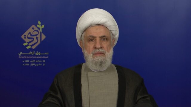 شیخ نعیم قاسم: آمریکا میانجی بی‌طرفی نیست/حمایت از مقاومت یک وظیفه است