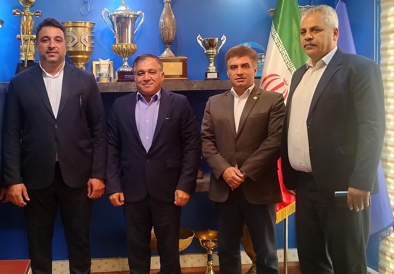 دیدار حدادی با تاجرنیا؛ هم اندیشی برای حضور استقلال در دوومیدانی