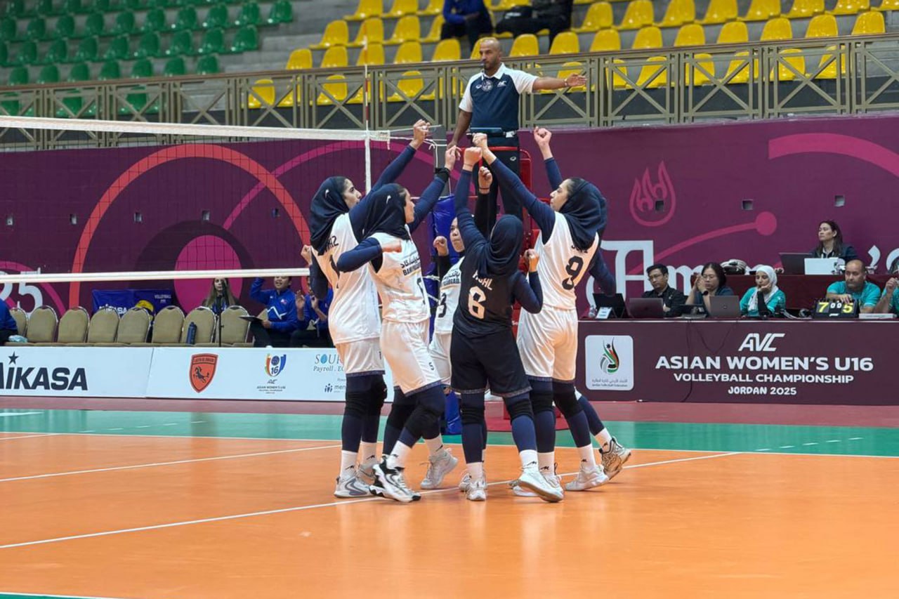 والیبال زیر ۱۶ سال دختران قهرمانی آسیا| شاگردان شعبان خمسه مغلوب فیلیپین شدند