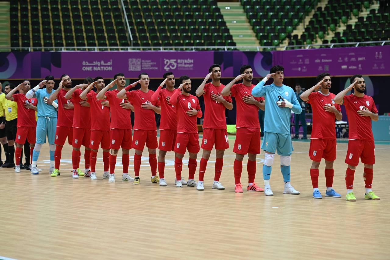 قدم اول ایران برای جام ملت‌های فوتسال آسیا: معرفی ۲۵ بازیکن به AFC
