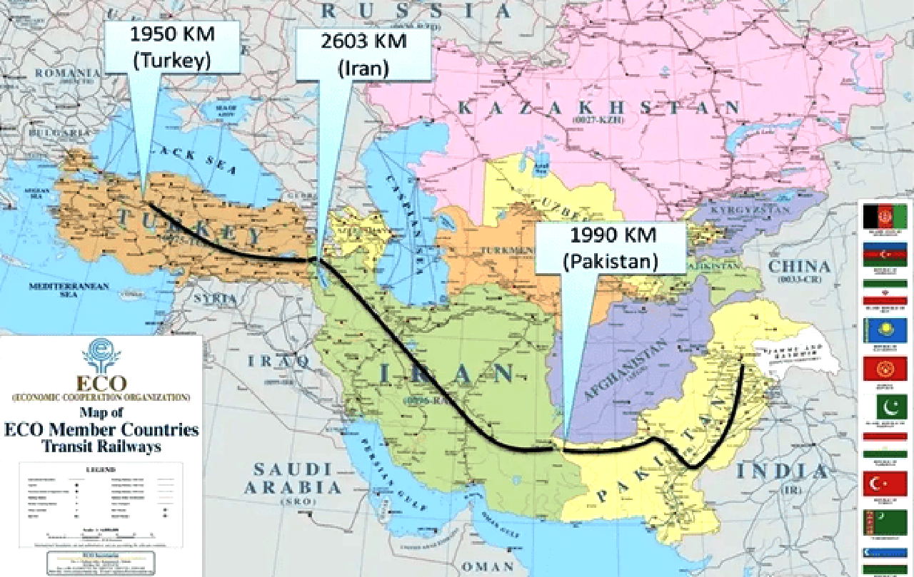 اسلام‌آباد تا استانبول در ۱۲ روز/ ایران قلب ترانزیت اوراسیا!