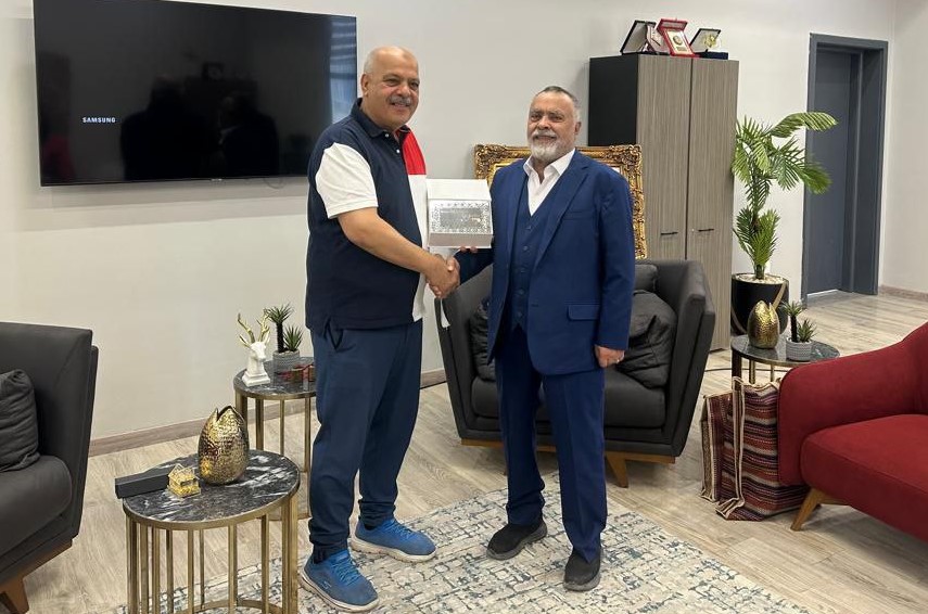 دیدار رئیس فدراسیون تیراندازی ایران و مصر