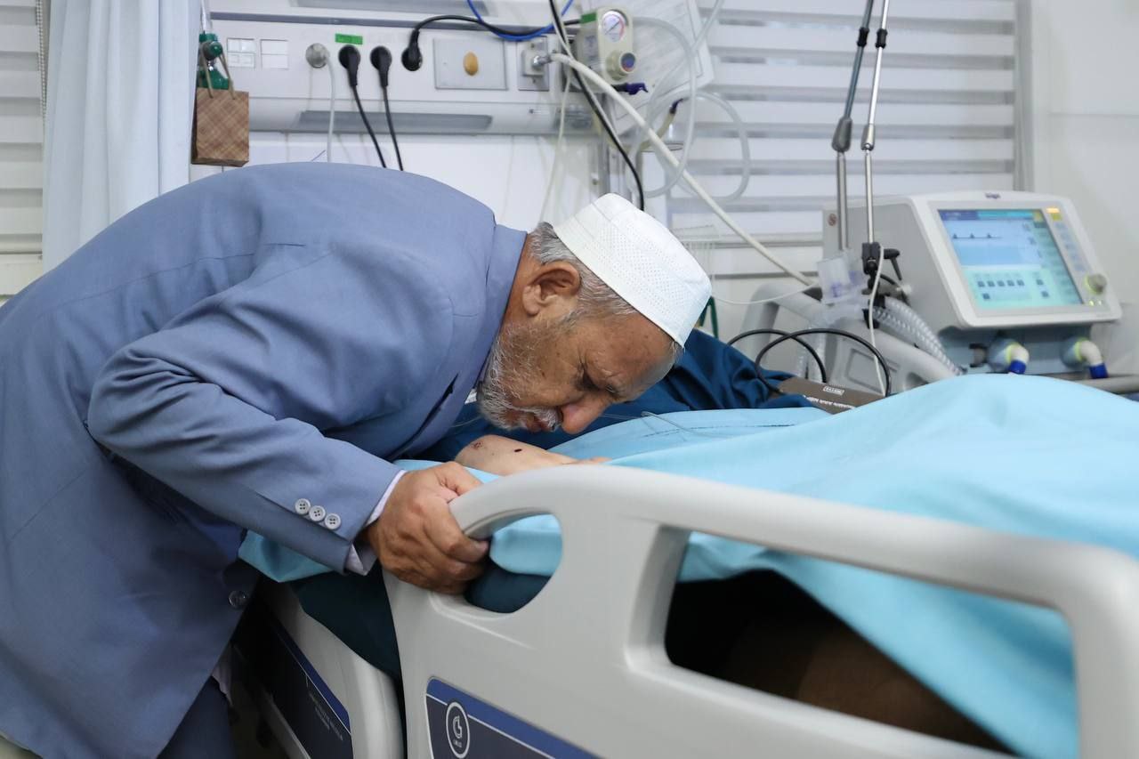 پدر صابر کاظمی: پیام تسلیت مقام معظم رهبری برای ما قوت قلب و آرامش‌بخش بود