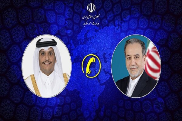 گفتگوی تلفنی وزرای خارجه ایران و قطر 