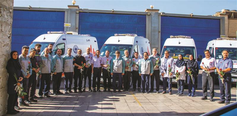 قدردانی مدیرعامل گروه فولاد مباركه از زحمات كادر بهداشت و درمان شركت
