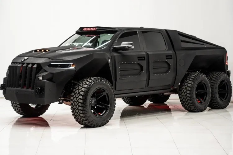 جاگرنات 6x6؛ غول آخرالزمانی رونمایی شد+عکس